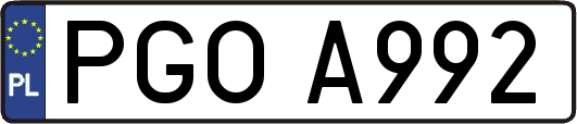 PGOA992
