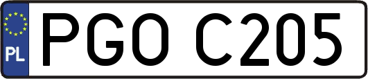 PGOC205