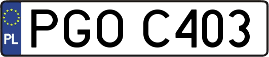 PGOC403