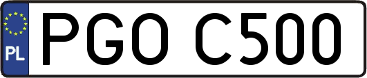 PGOC500