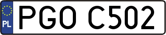 PGOC502