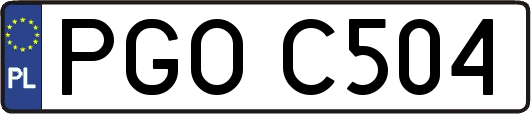 PGOC504