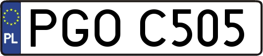 PGOC505