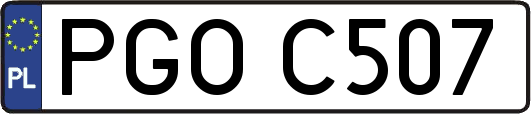 PGOC507