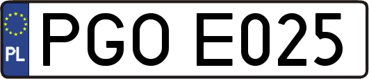 PGOE025