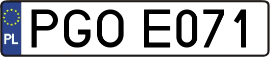 PGOE071