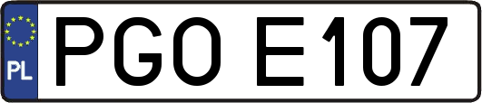 PGOE107