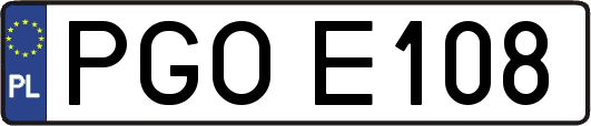 PGOE108