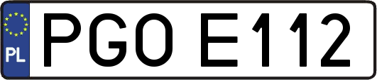 PGOE112