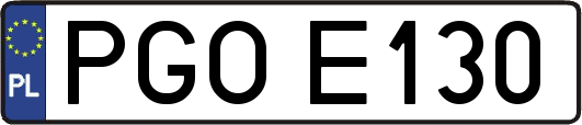 PGOE130