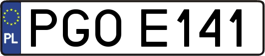 PGOE141