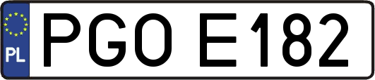 PGOE182