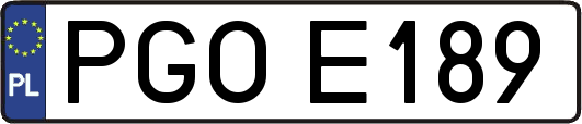 PGOE189