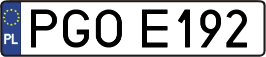 PGOE192