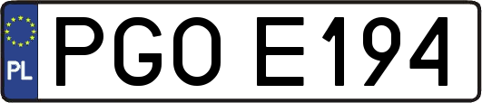 PGOE194