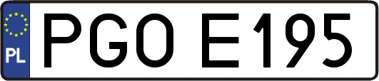 PGOE195