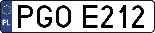 PGOE212