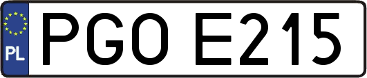 PGOE215
