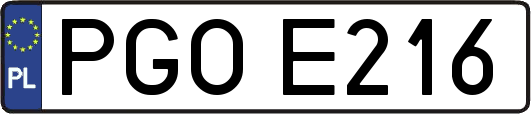 PGOE216