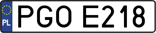 PGOE218