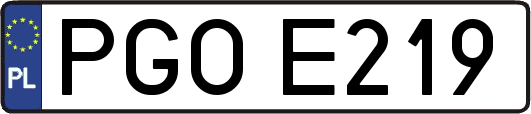 PGOE219