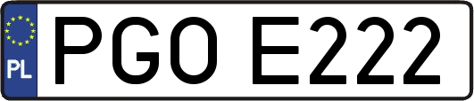 PGOE222