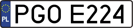PGOE224