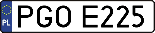 PGOE225