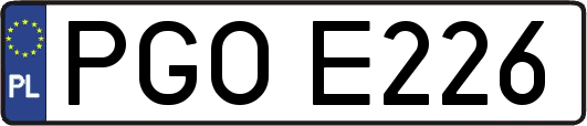 PGOE226