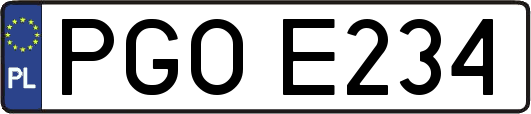 PGOE234