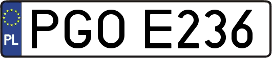 PGOE236
