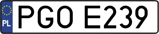 PGOE239