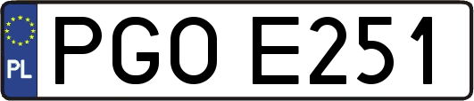 PGOE251
