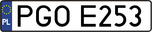 PGOE253