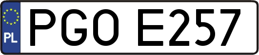 PGOE257