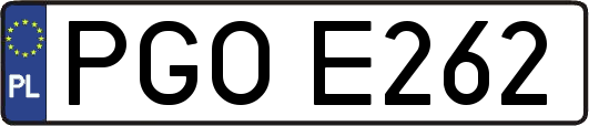 PGOE262