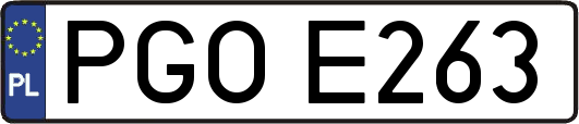 PGOE263