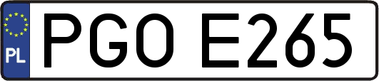 PGOE265