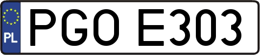 PGOE303