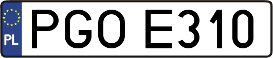 PGOE310