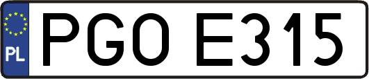 PGOE315