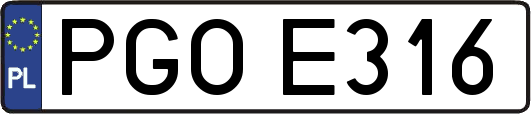 PGOE316