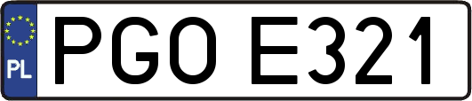 PGOE321