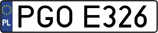 PGOE326