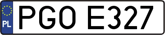 PGOE327