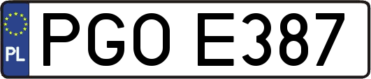 PGOE387
