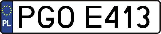 PGOE413