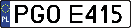 PGOE415