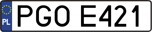 PGOE421