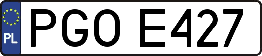 PGOE427